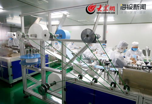 青島企業(yè)在行動(dòng) 即墨口罩廠生產(chǎn)支援兩不停 爺倆共同守候 生命線 視頻