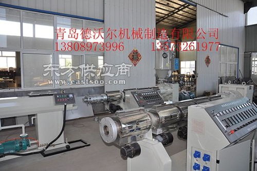 pe管材設(shè)備廠 青島德沃爾 青島pe管材設(shè)備圖片