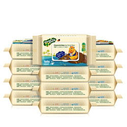 精選特惠 子初洋甘菊嬰兒手口濕巾，80抽12包四件裝高性價比推薦