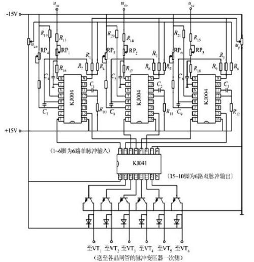 三相全控橋式電路觸發方案設計與故障分析